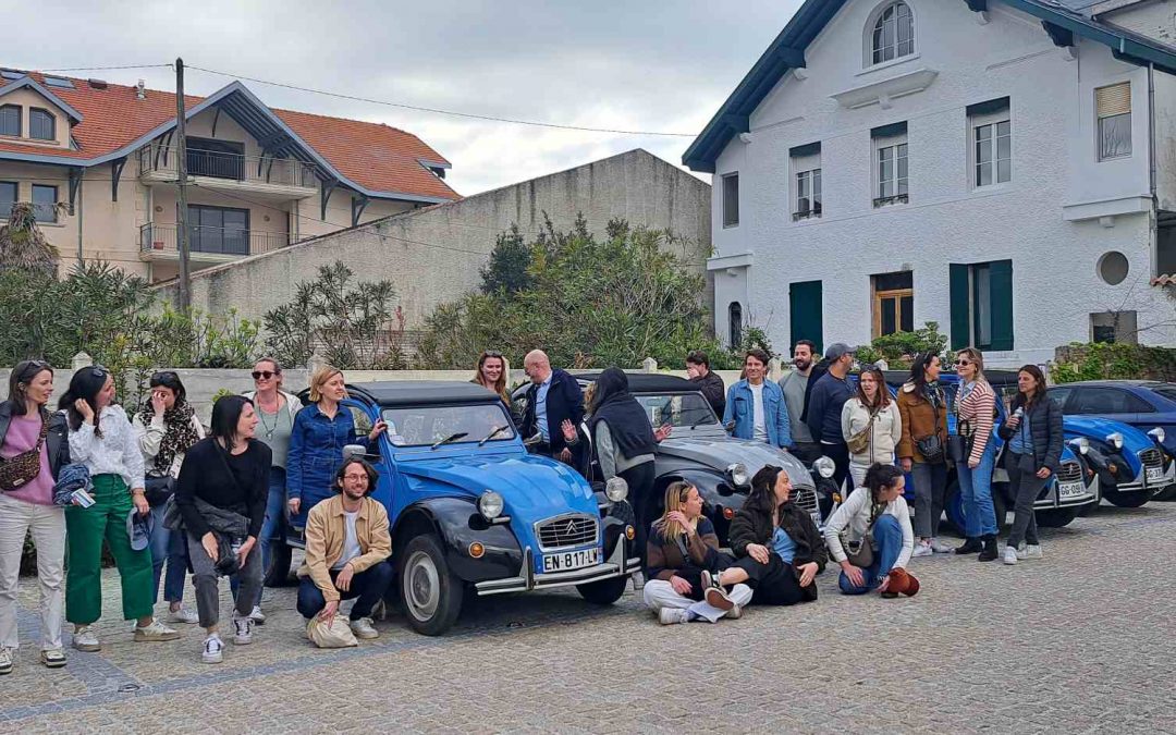 Rallye en 2CV sur le Bassin d’Arcachon